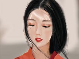 清风——古风插画