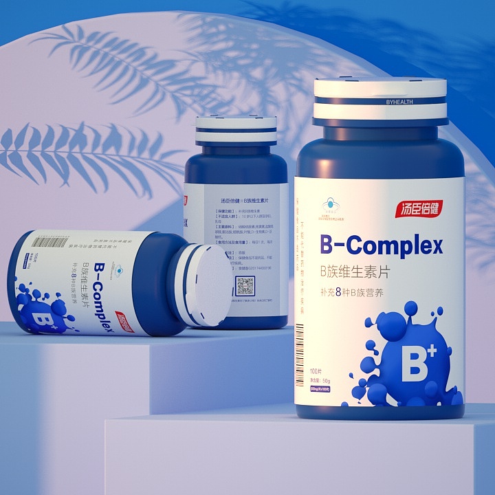 汤臣倍健B族维生素片--产品焕新（图ZMjgzMjg2MTQ0） - 生活用品 - 站酷设计师iuuul原创素材 - 站酷ZCOOL