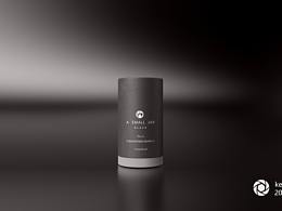 一个黑色的小罐子