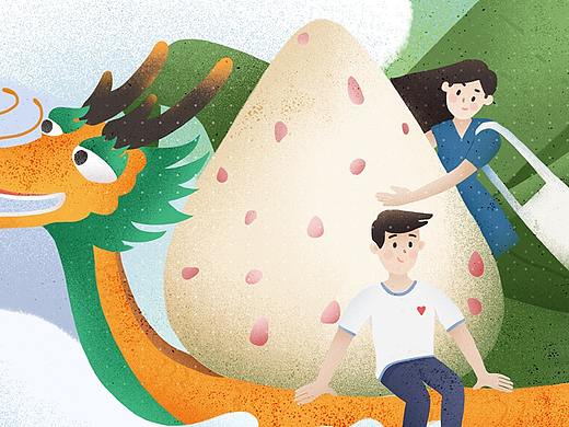 父親節(jié)、端午、情人節(jié)、中秋、國慶 啟動(dòng)頁 插畫風(fēng)格（個(gè)人主頁-ZMzc1NTUyNjA=） - 商業(yè)插畫 - 站酷設(shè)計(jì)師島與晴設(shè)計(jì)原創(chuàng)素材 - 站酷ZCOOL
