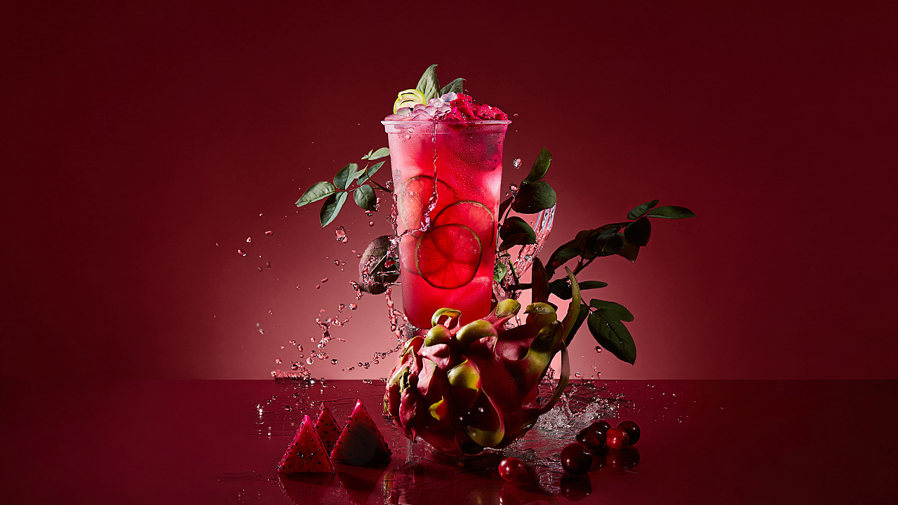 饮品摄影 | 果茶