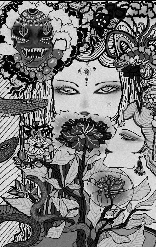 美人蛇语（图ZMzE5OTQ5MzEy） - 艺术插画 - 站酷设计师青御原创素材 - 站酷ZCOOL