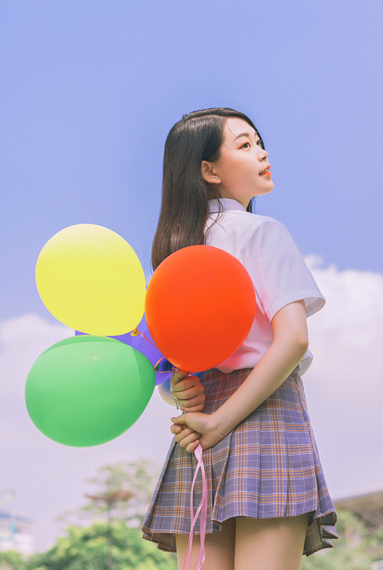 八月的夏天 × 手里的气球