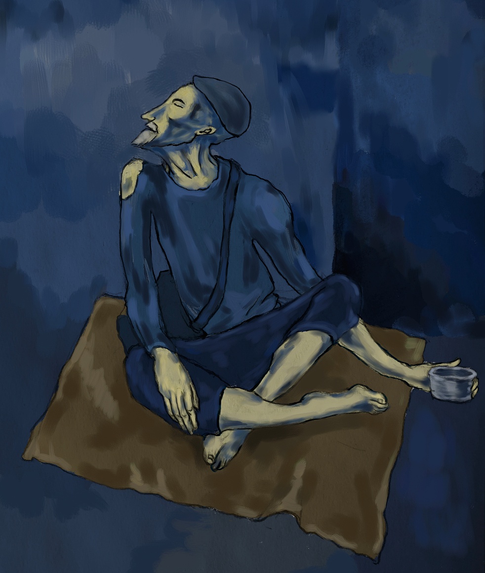 《盲人乞丐》