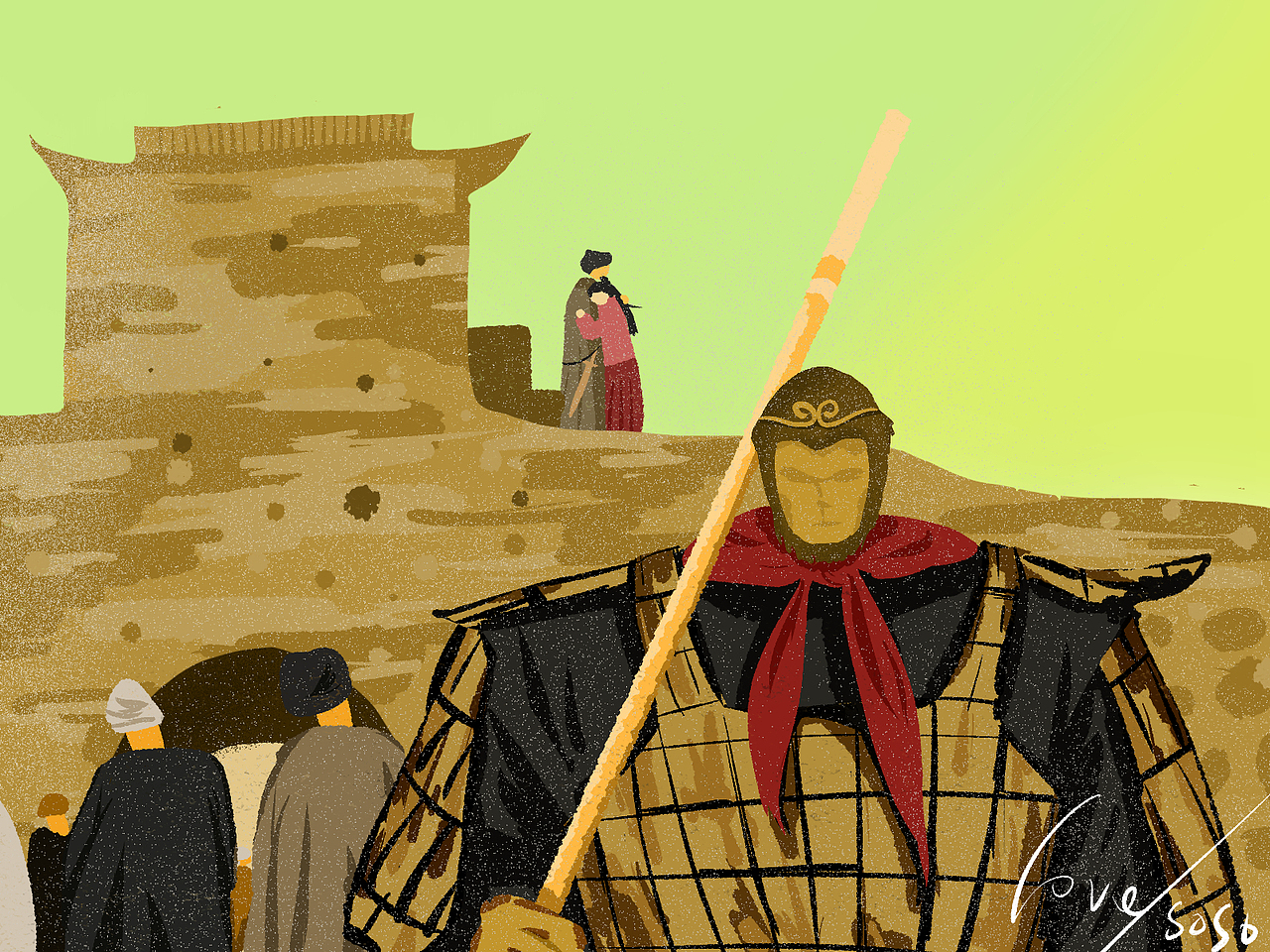 电影插画大话西游