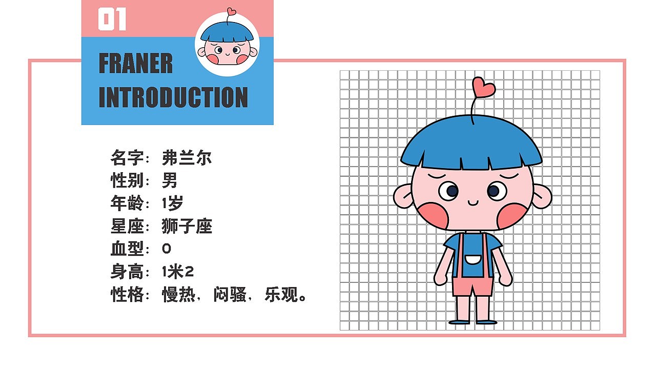 IP卡通形象人物：弗兰尔（图ZMjIxODI0Mzk2） - IP形象 - 站酷设计师IRENE嘎嘎原创素材 - 站酷ZCOOL