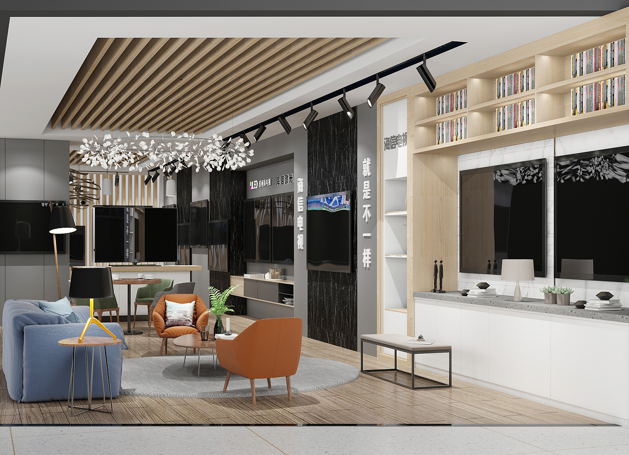 某品牌展厅设计 |空间|展陈设计|设计师_lueng_原创作品-站酷zcool