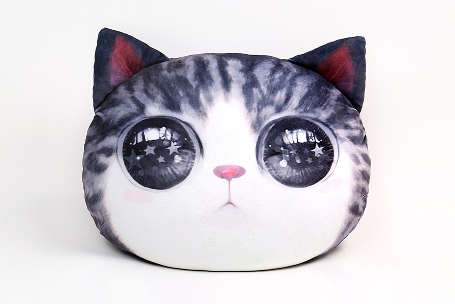 吾皇万睡丨猫头抱枕（图ZNzA5MTgwMjQ=） - 生活用品 - 站酷设计师一间宇宙原创素材 - 站酷ZCOOL