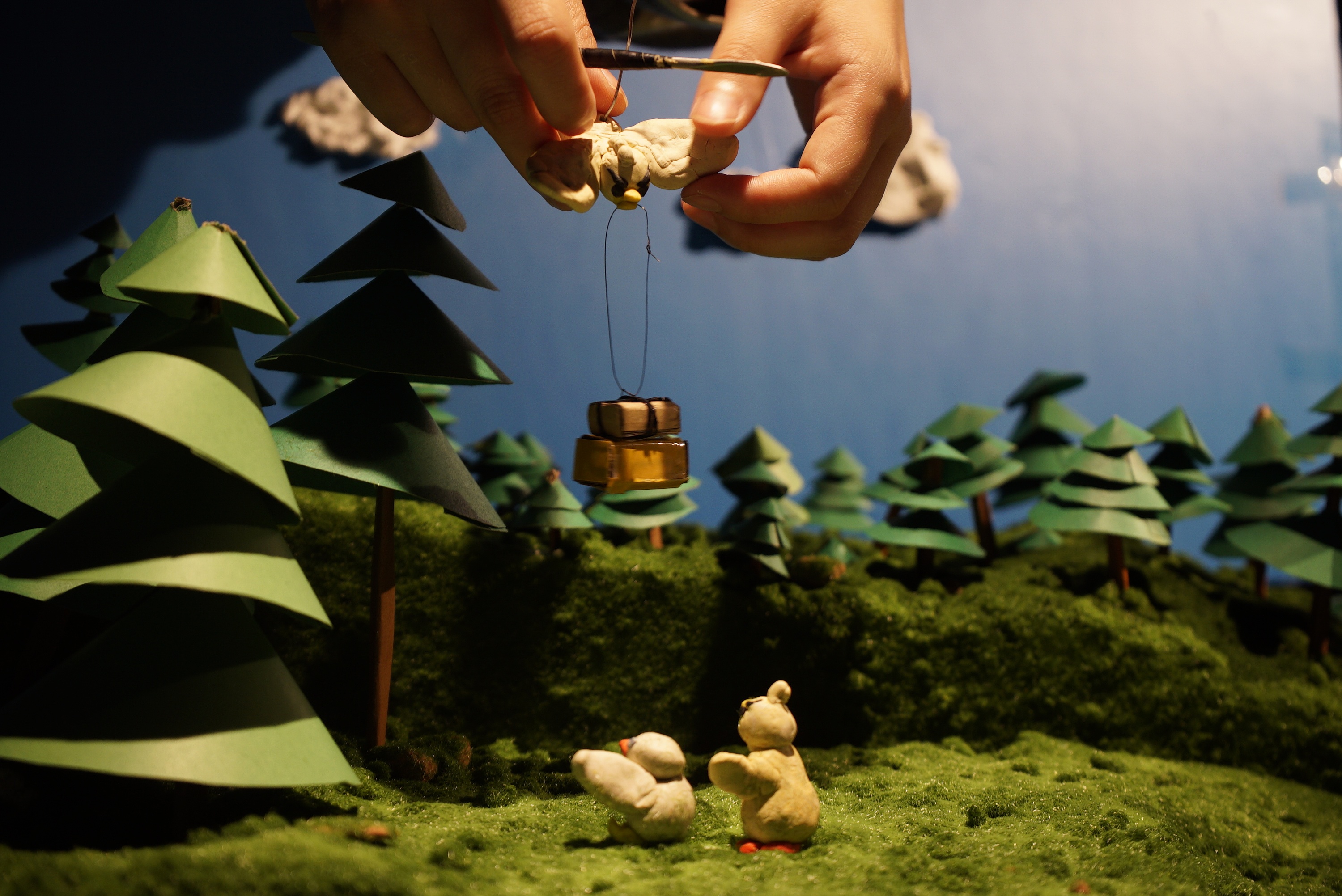 《菜鸟裹裹》定格动画小组作业