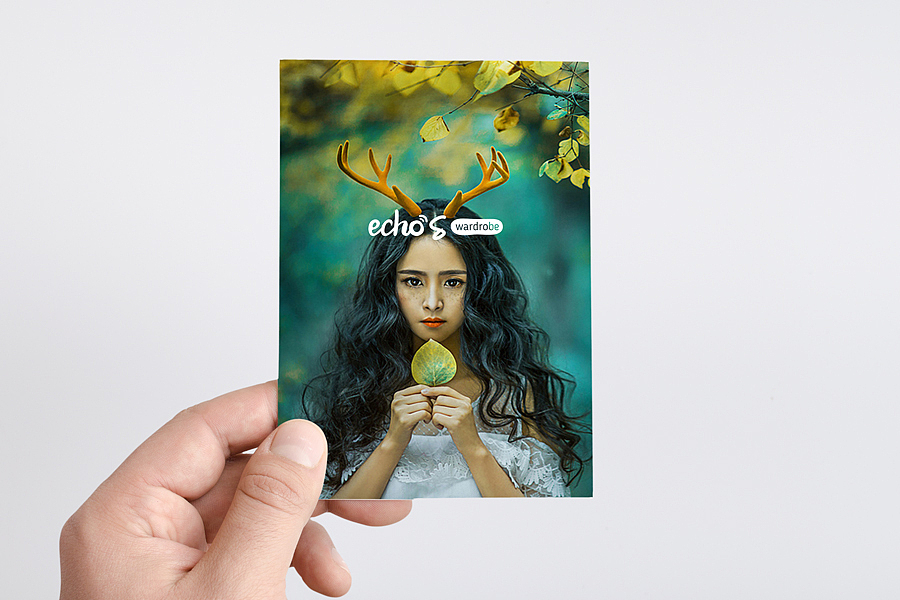 <hello logo>echo's wardrobe 标志设计