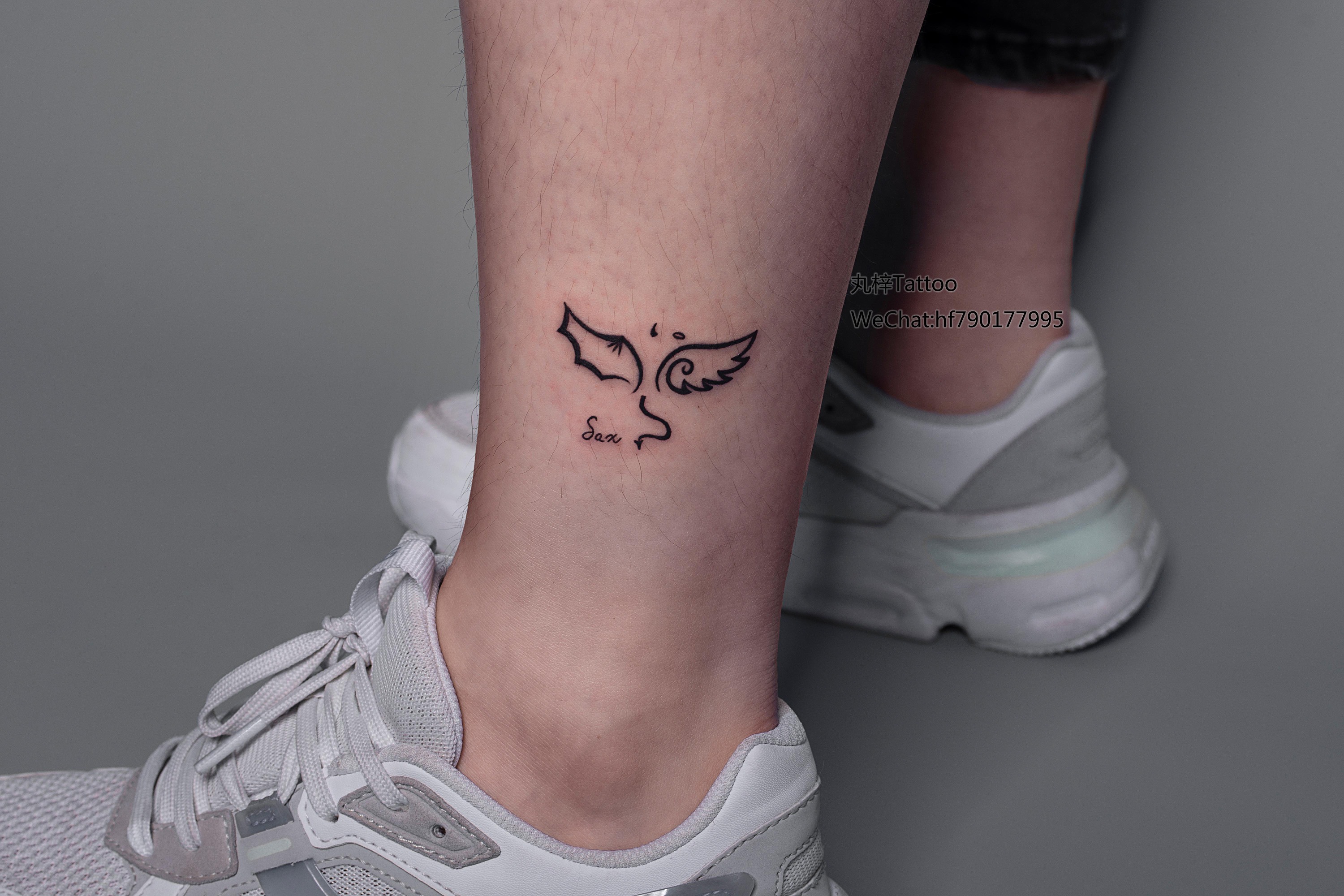 天使恶魔翅膀纹身