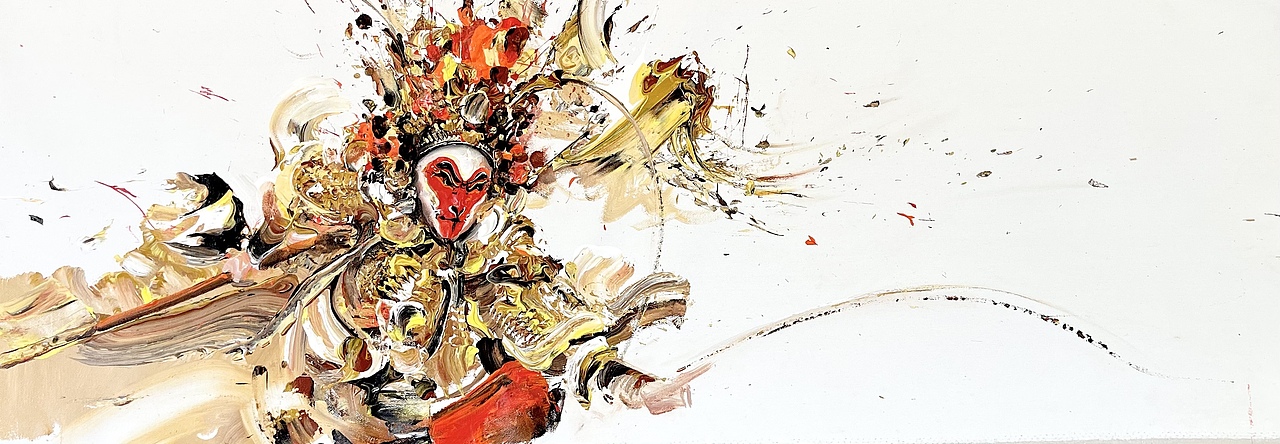 画语者邓宇.大圣来也（图ZMjU5MjU5Njg0） - 绘画 - 站酷设计师画语者邓宇原创素材 - 站酷ZCOOL