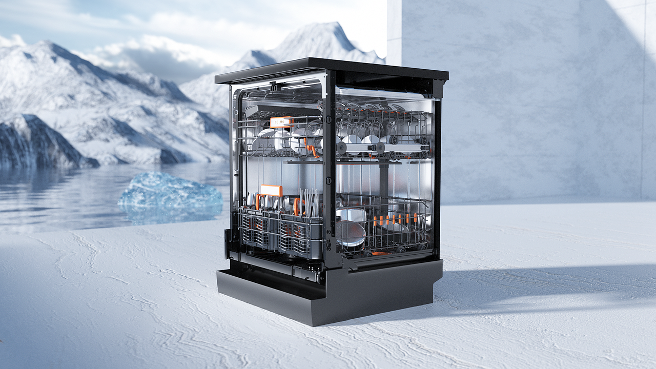 COLMO洗碗机三维视频