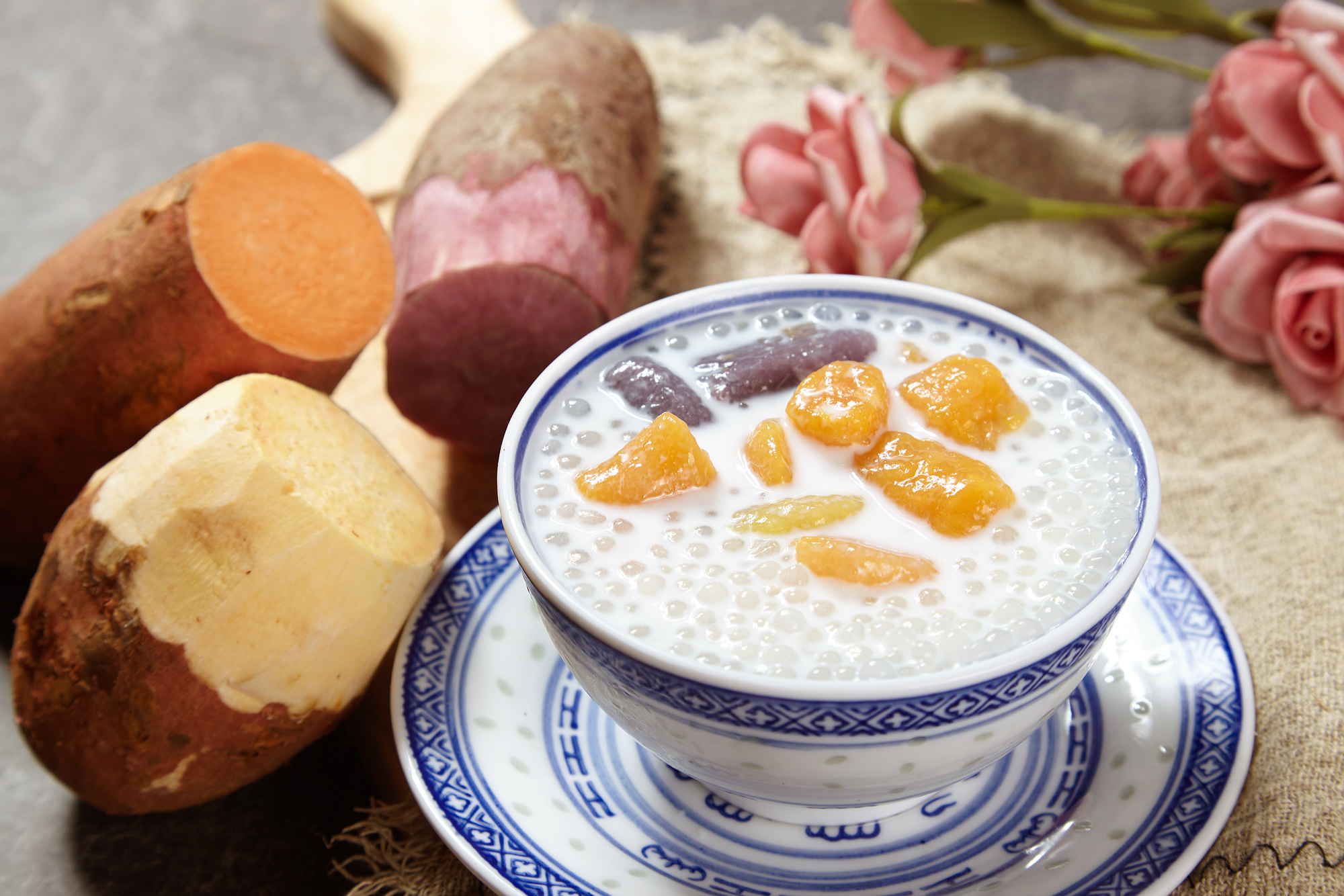 顺德大良甜品美食菜品拍摄