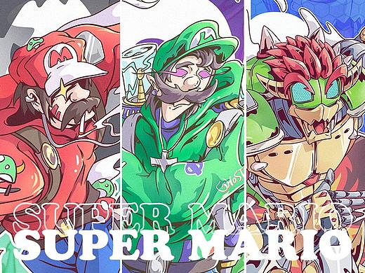 Super mario 35周年同人创作
