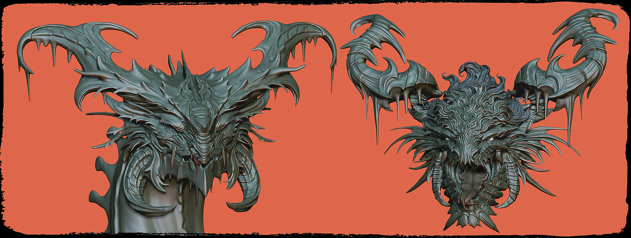 龙速写（图ZMTEwNDY3MzIw） - 人物/生物 - 站酷设计师wly19960708原创素材 - 站酷ZCOOL