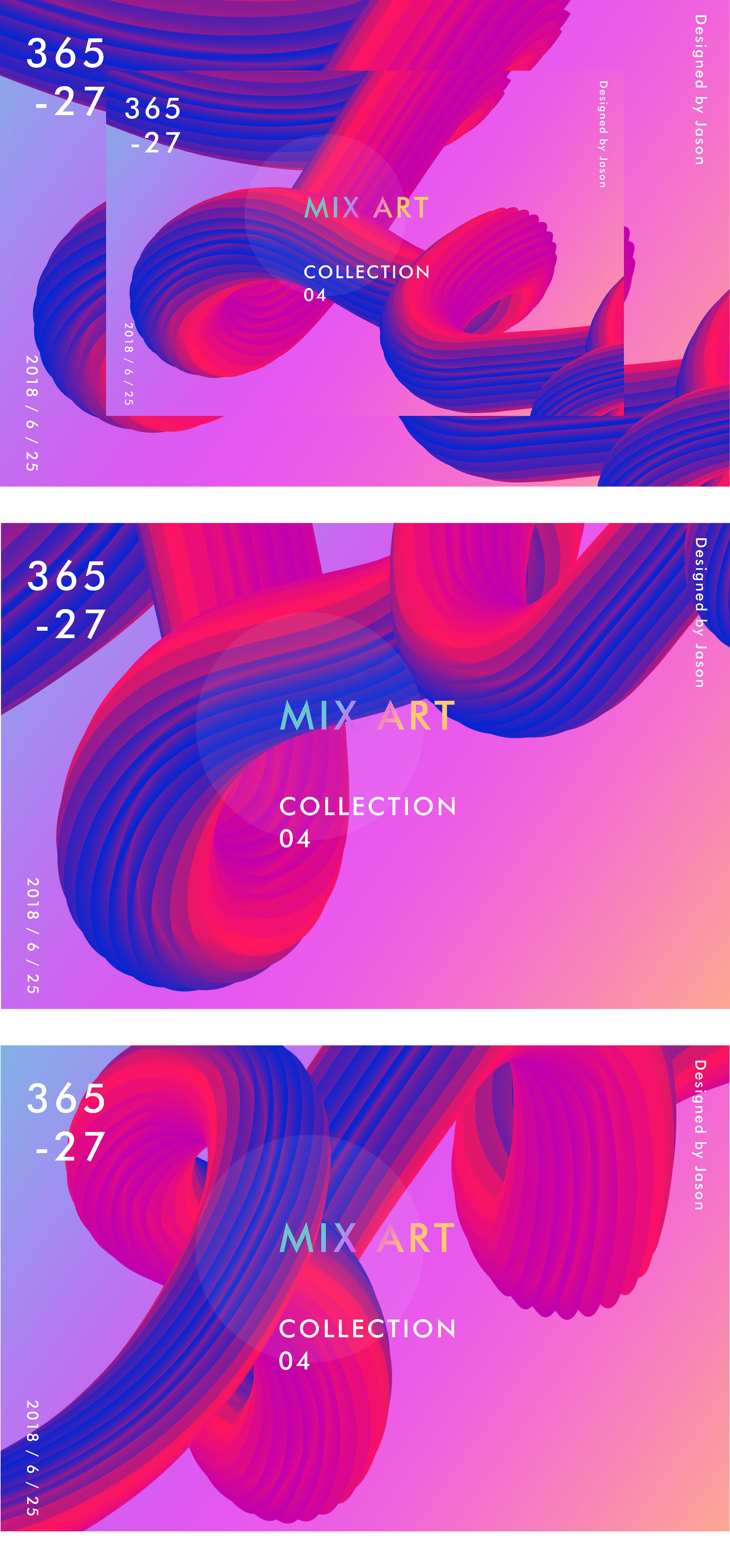 「迷幻渐变」mix art|平面|海报|jsonvan - 原创作品 - 站酷 (zcool)