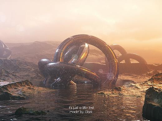 科幻場景（個人主頁-ZNDY5MjcxMjg=） - 場景 - 站酷設計師Clark居然被用了原創(chuàng)素材 - 站酷ZCOOL