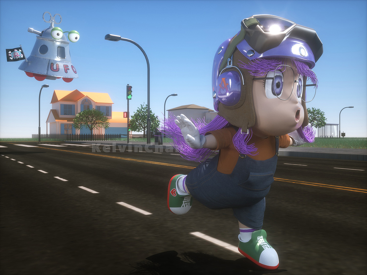 阿拉蕾，奔跑吧！