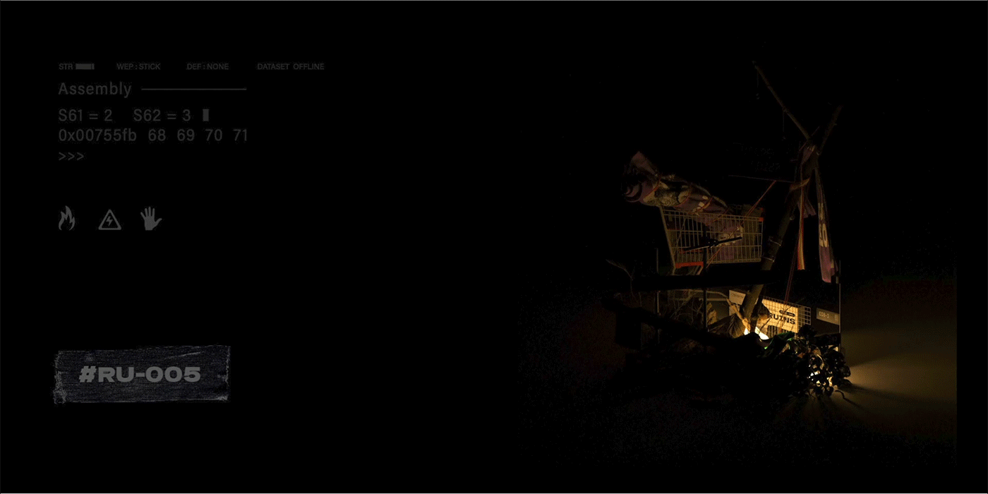 荒構系列 Ruins Structure Poster