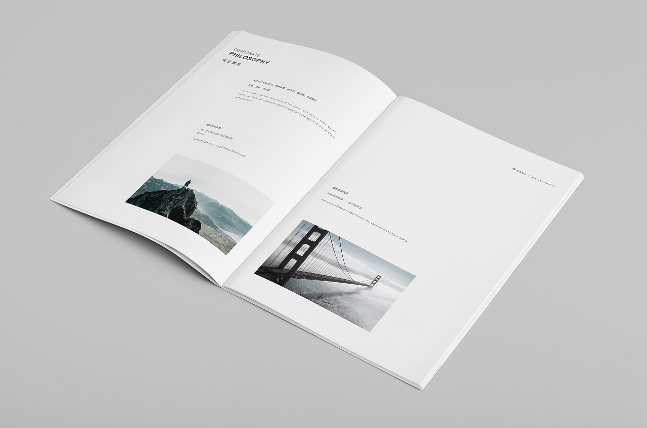 新联股份画册设计