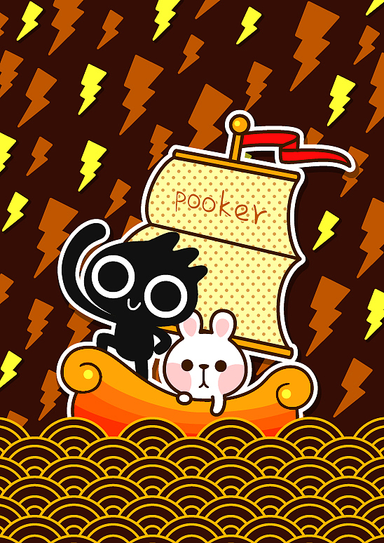 小Z和小伙伴们一起加油！（图ZMjcwOTU3MjA=） - 商业插画 - 站酷设计师Pooker原创素材 - 站酷ZCOOL
