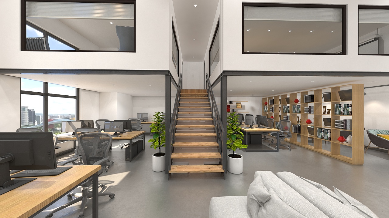 loft办公空间设计