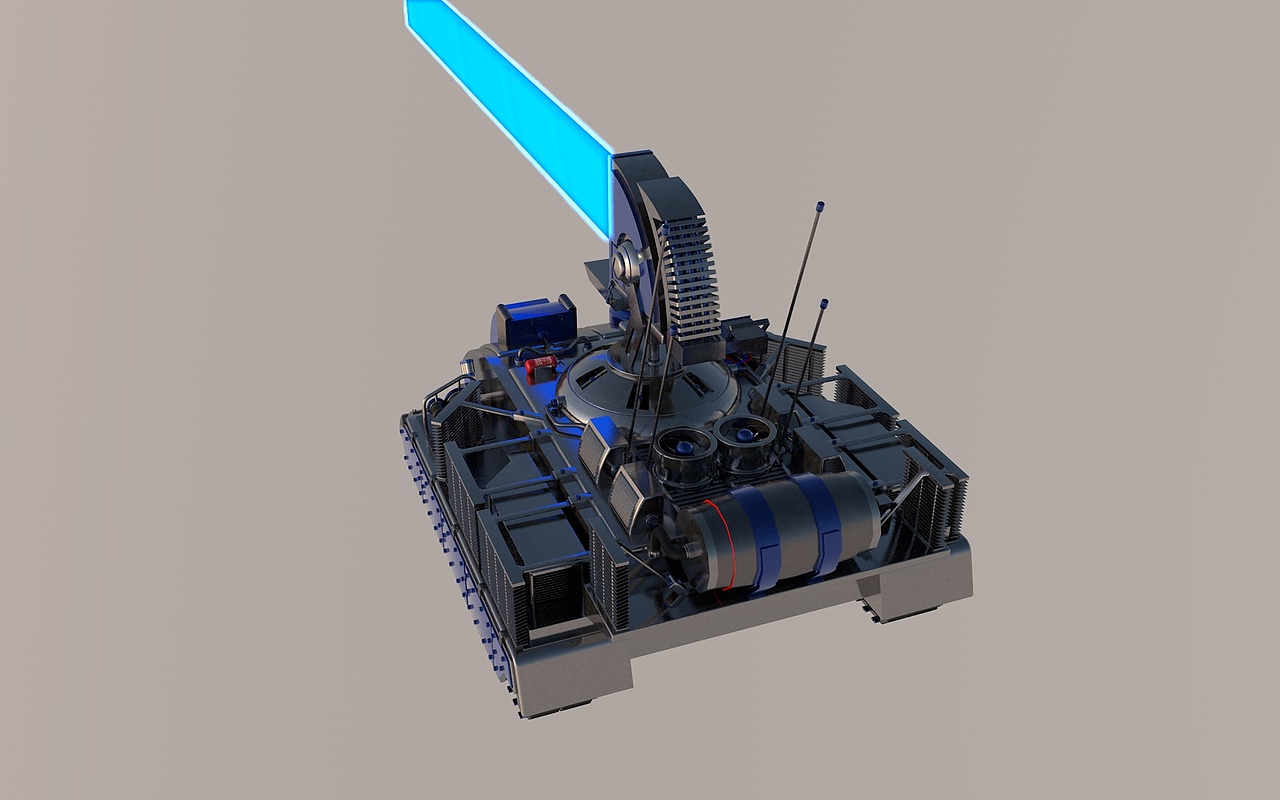 童年回忆之红色警戒2-盟军篇:光棱坦克prism tank