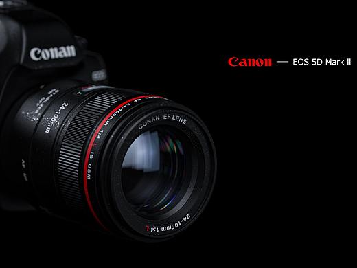 【产品渲染--单反&佳能】