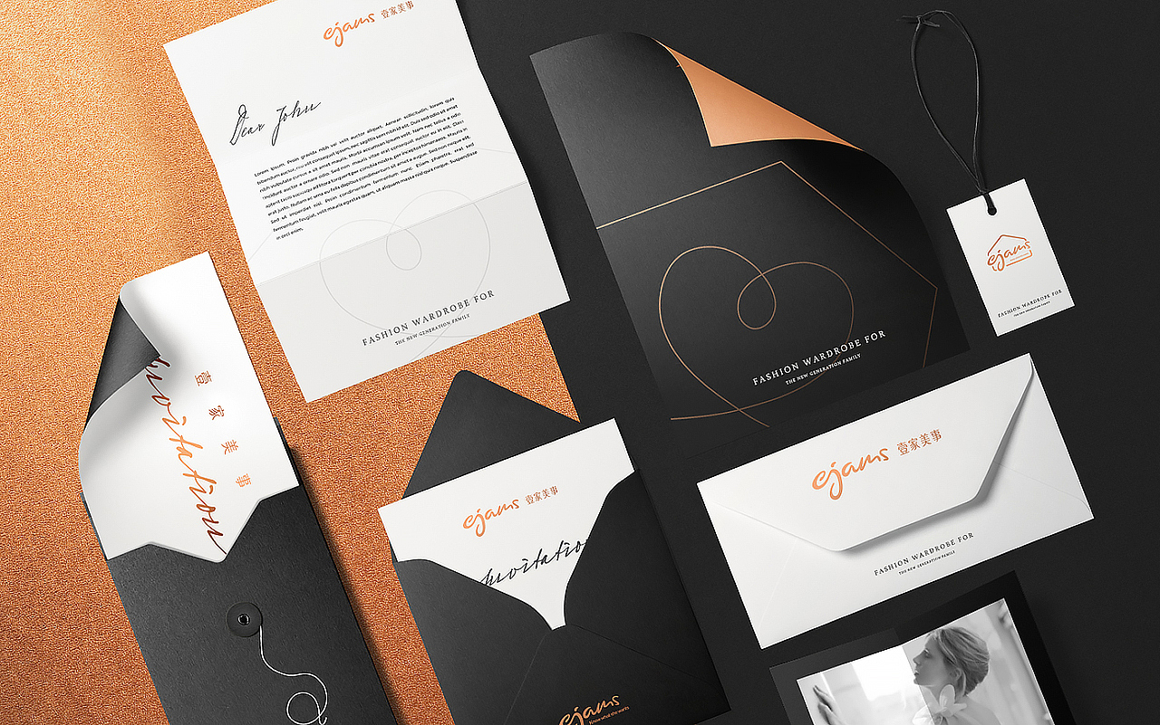 品牌 | 时尚女装视觉形象（图ZODEyMjM0MzI=） - 品牌 - 站酷设计师夏周杰_品牌减法原创素材 - 站酷ZCOOL