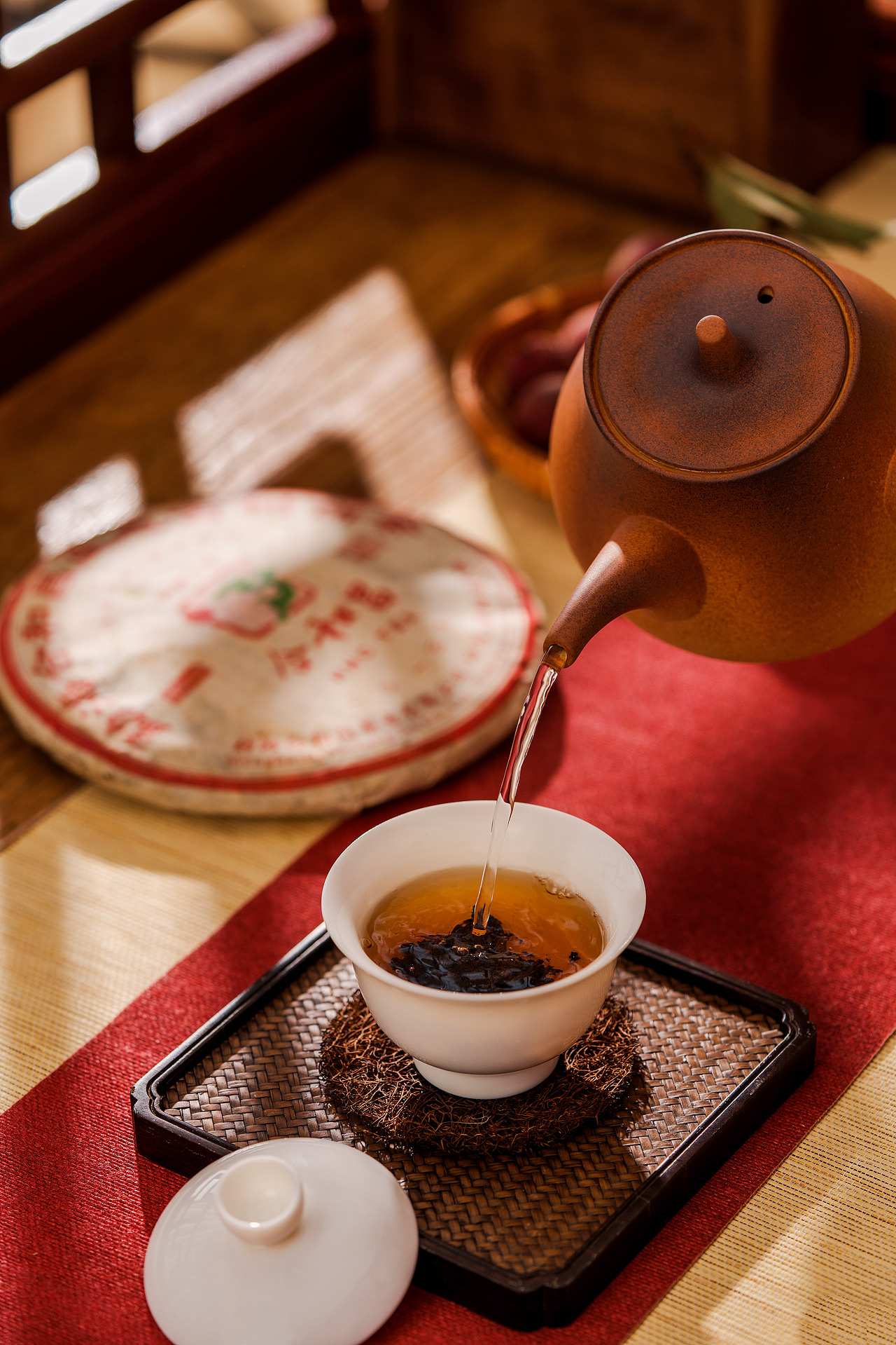 秋 | 处暑 普洱茶摄影 静物摄影 茶文化（图ZMjIxODUxMjI0） - 产品摄影 - 站酷设计师摄影师大桂原创素材 - 站酷ZCOOL