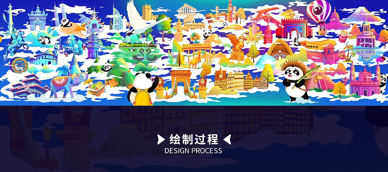 【手绘风格】熊猫panda成都走世界360°全景H5（图ZMTg0ODIyMTcy） - 商业插画 - 站酷设计师小乔本乔原创素材 - 站酷ZCOOL