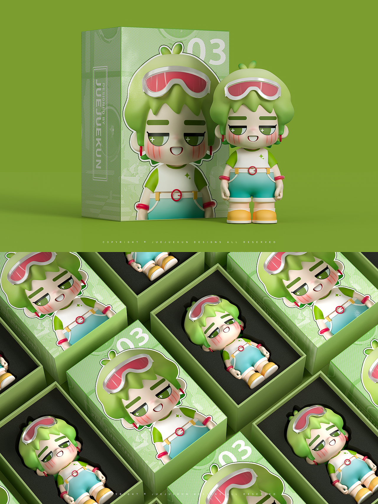 复古造型盲盒设计（图ZMjQ3MDM0MDAw） - 玩具 - 站酷设计师决绝困原创素材 - 站酷ZCOOL