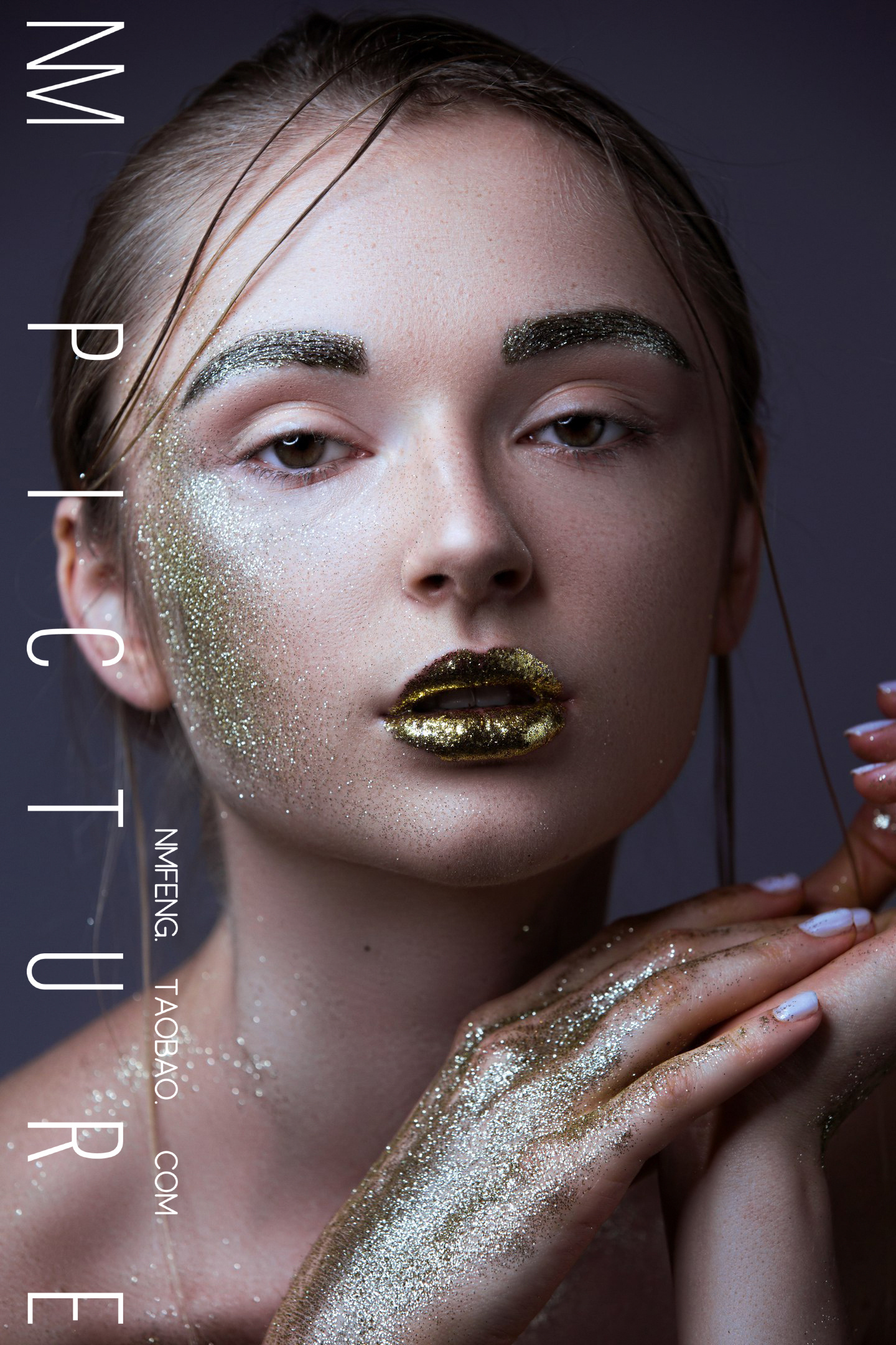 妆面造型中性灰修图练习