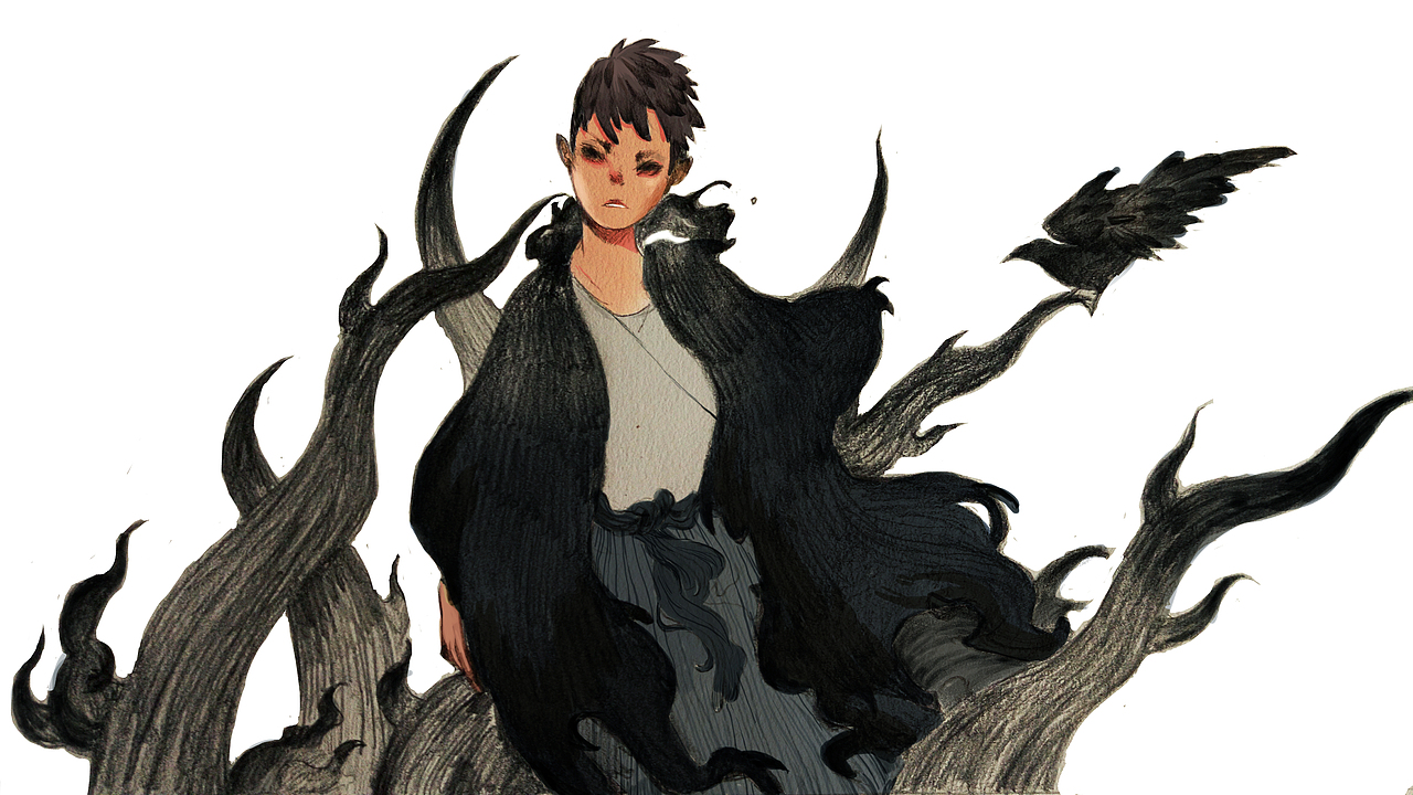 暗鸦系列早期创作