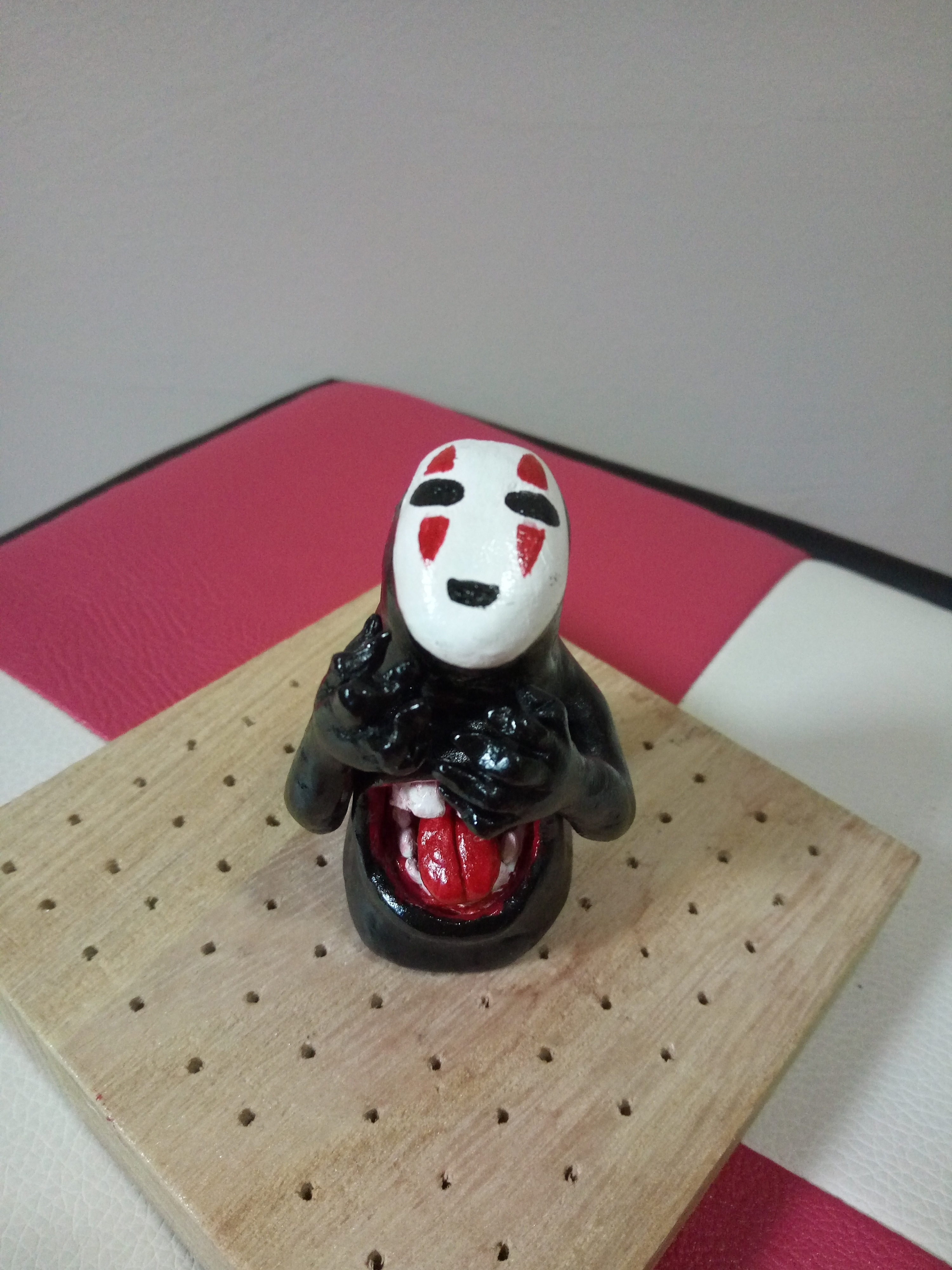 《石塑粘土_无脸男》