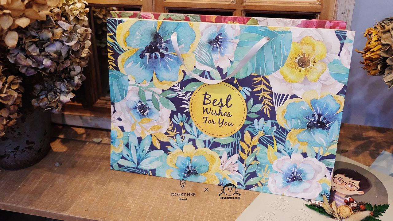 【插画×花艺】最文艺的新年×情人节礼物（图ZMTAzNDQ3NTIw） - 儿童插画 - 站酷设计师钟小朋友原创素材 - 站酷ZCOOL