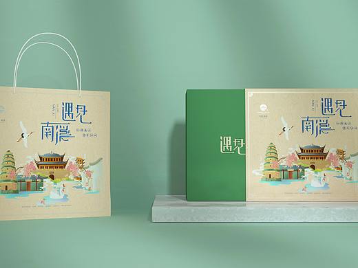 『遇见南溪』 一款文创包装