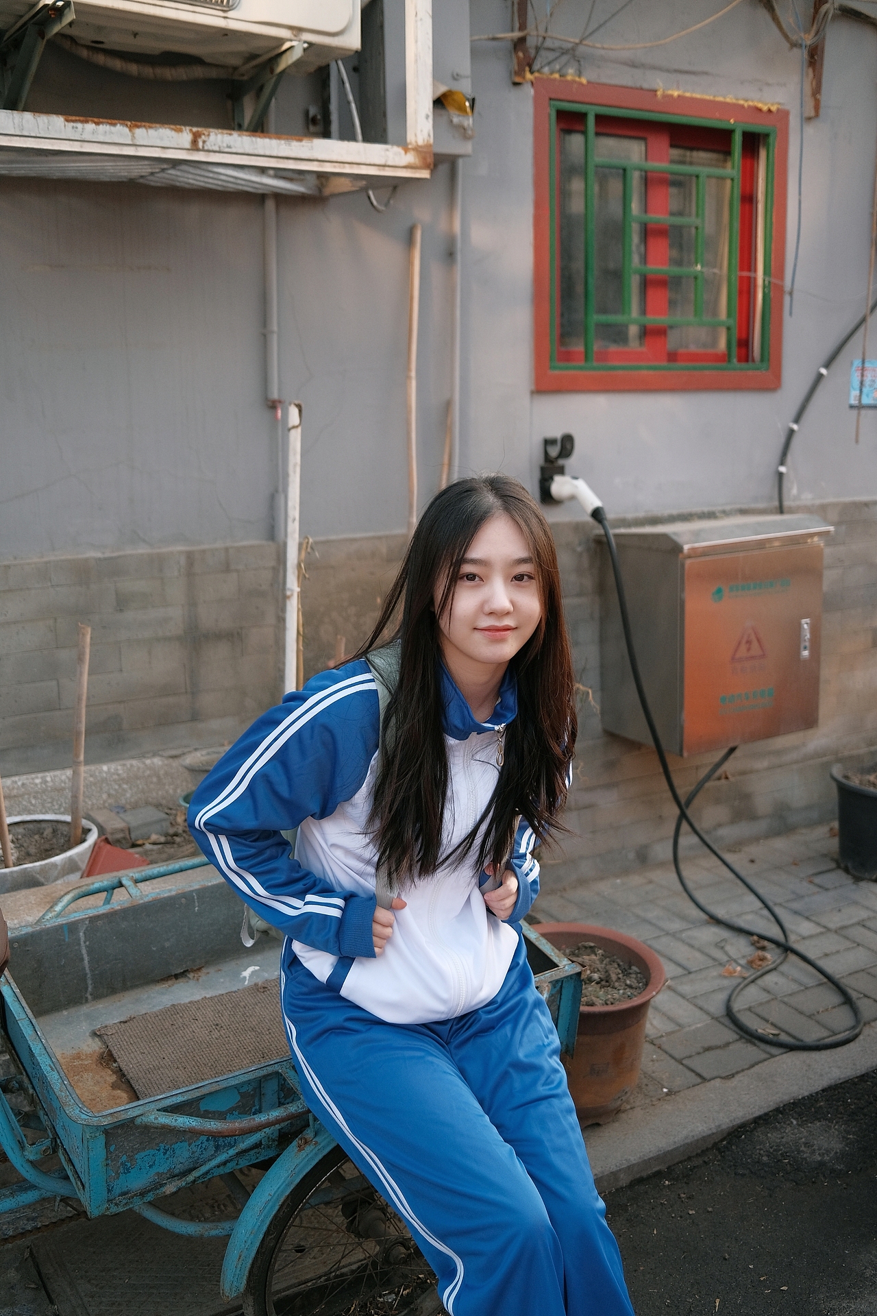 放学可以和你一起回家吗？丨青春校服写真（图ZMjkzMTIwNjgw） - 人像摄影 - 站酷设计师yane的照相簿原创素材 - 站酷ZCOOL