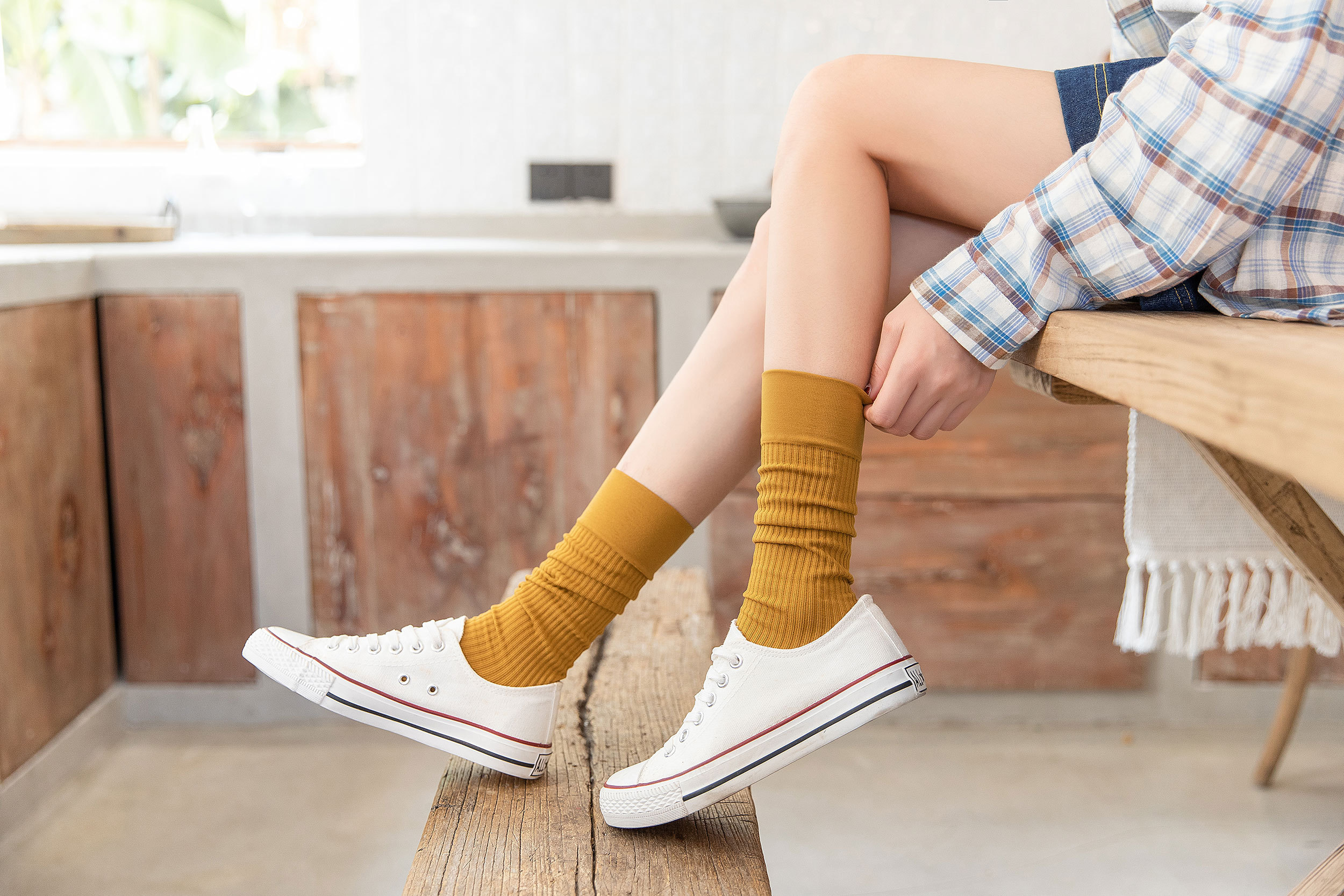 2019秋冬堆堆袜女袜日系ins袜子小腿袜