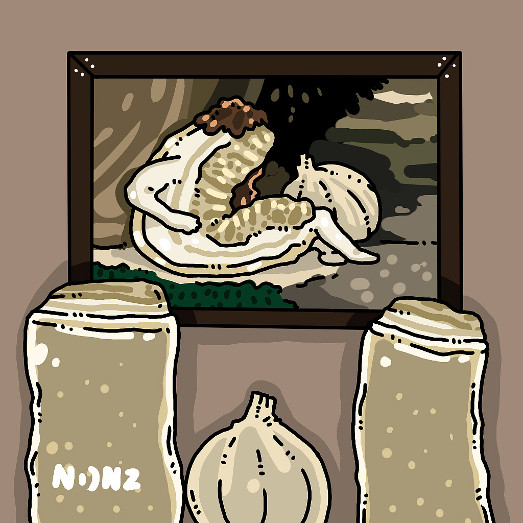 2018食物也脑洞之世界名画