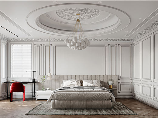 卧室.表现（个人主页-ZNTU2MTQzNTY=） - 家装设计 - 站酷设计师小狗叫大花原创素材 - 站酷ZCOOL