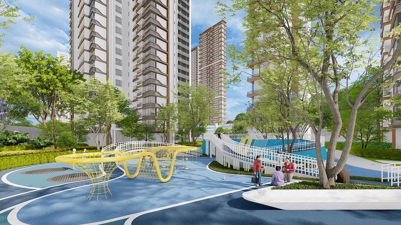 广州 · 住宅景观（图ZMjkxNjM3MjIw） - 景观设计 - 站酷设计师噜嚕噜噜鲁鲁修原创素材 - 站酷ZCOOL