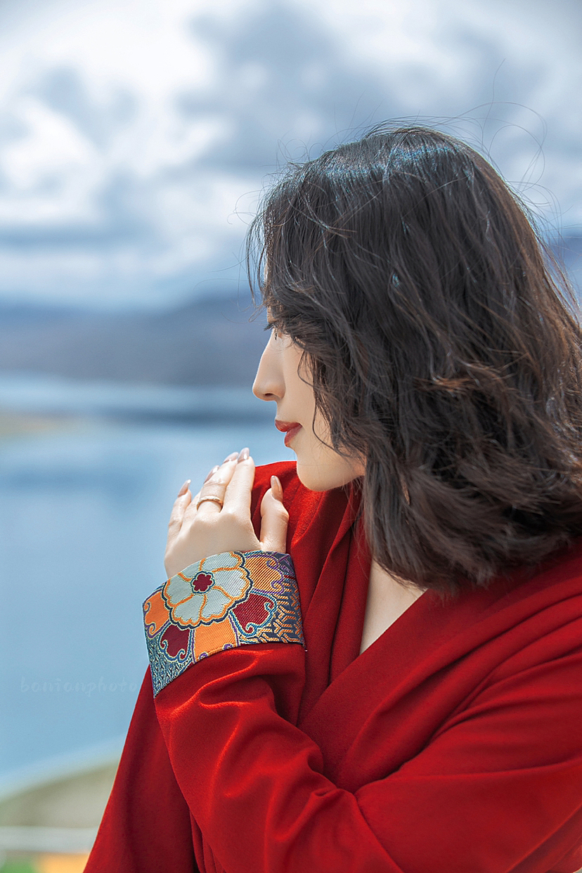 拉萨写真|羊湖约拍|如星灿烂,如风自由~