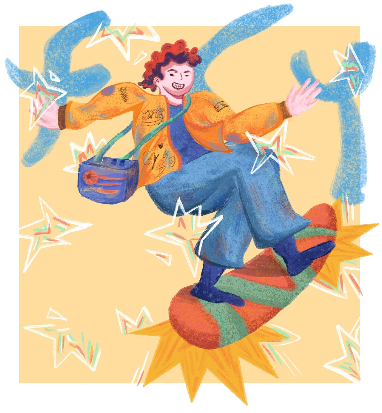 人物插画|插画|创作习作|野生银子 - 原创作品 - 站酷 (zcool)