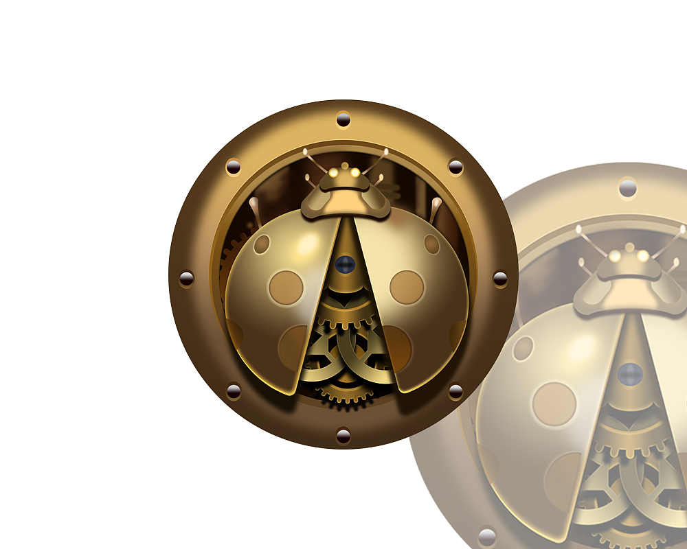 蒸汽朋克拟物图标