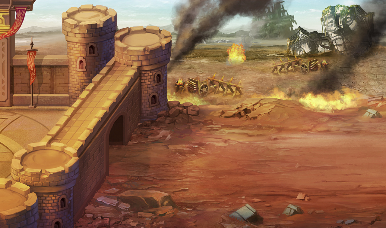 场景2d横版|插画|游戏原画|yang136131 - 原创作品 - 站酷 (zcool)