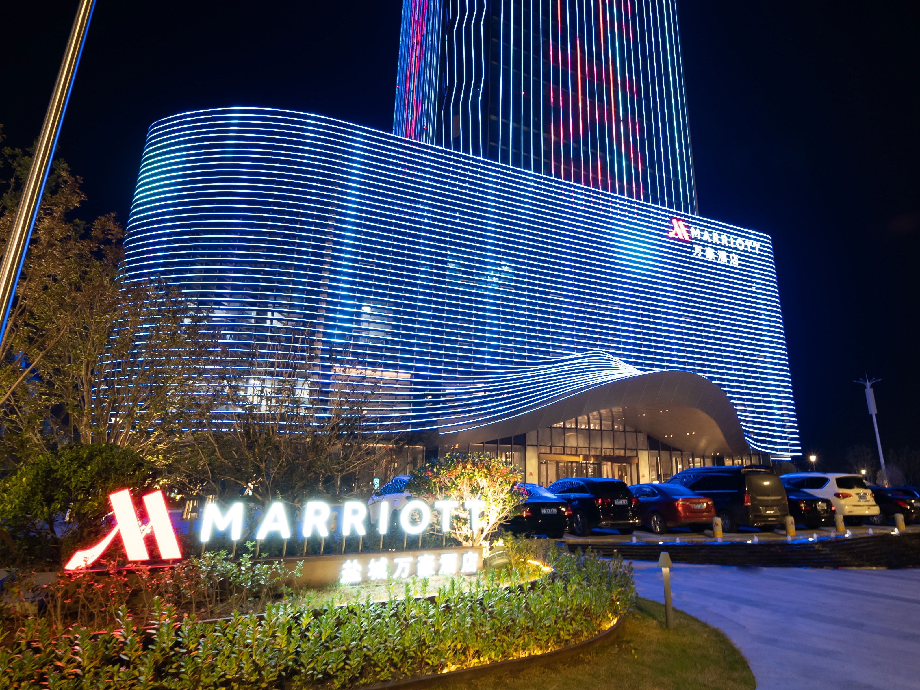 酒店丨视图丨江苏盐城先锋岛jw万豪酒店_空间摄影一符大爷-站酷zcool