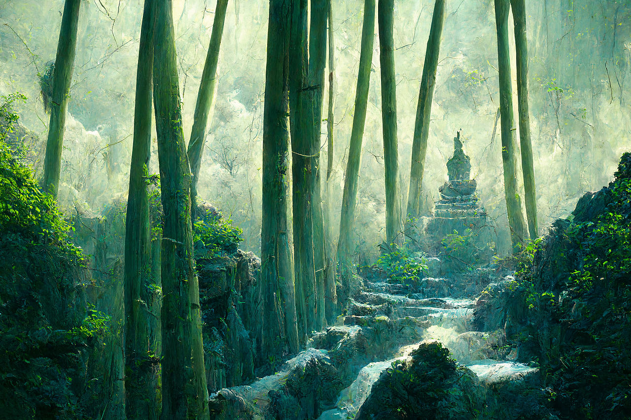 奇境之旅系列：平行世界中的失落遗迹3 [个人AI作品]（图ZMzIxODkwODQw） - AI作品 - 站酷设计师AI艺术疯人院原创素材 - 站酷ZCOOL