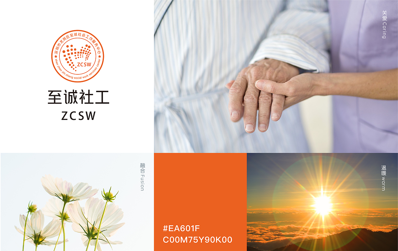 深圳市龙岗区至诚社会工作服务中心VI设计
